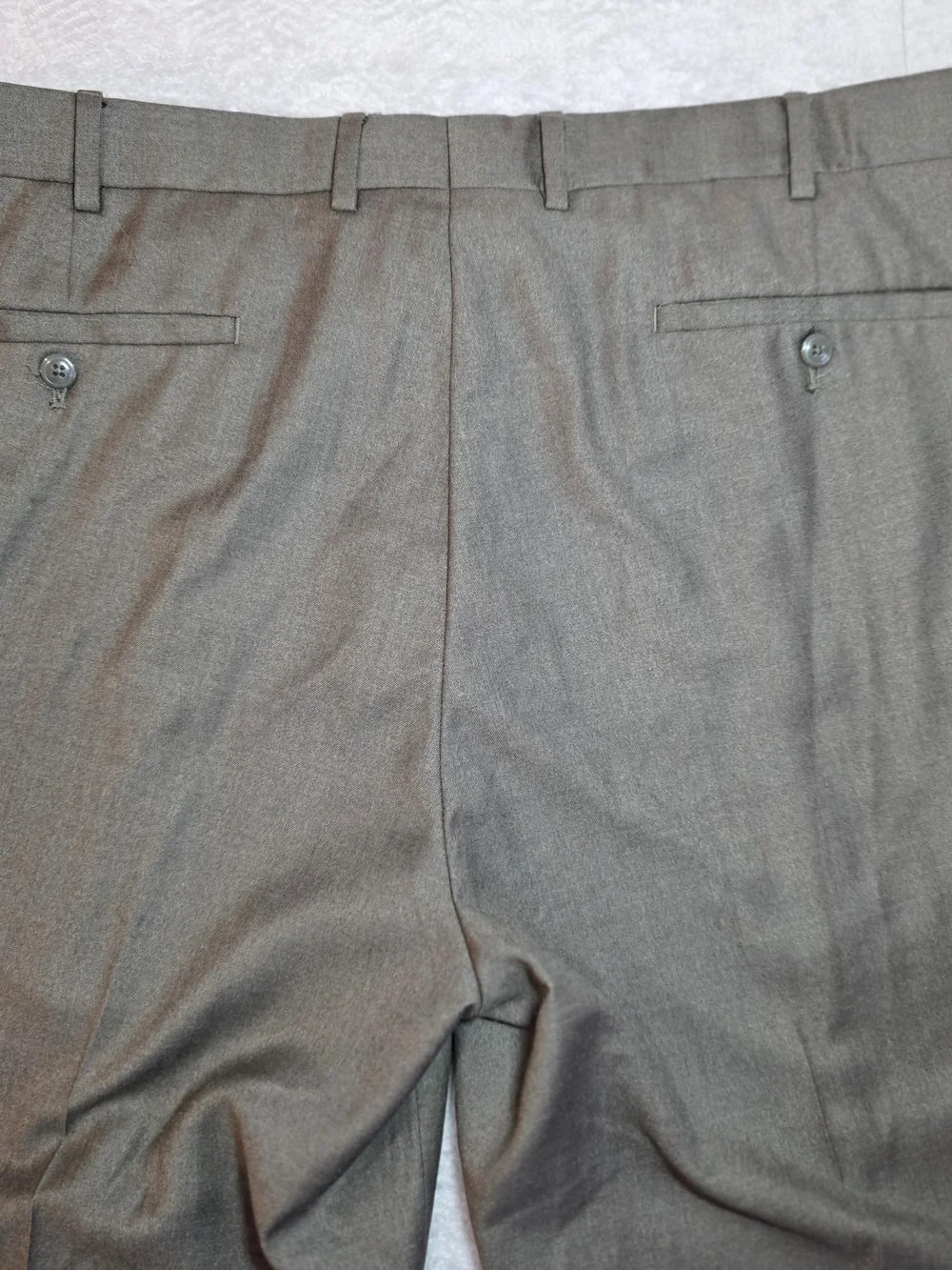 Louis Raphael Men's Dress Pants in Charcoal Gray